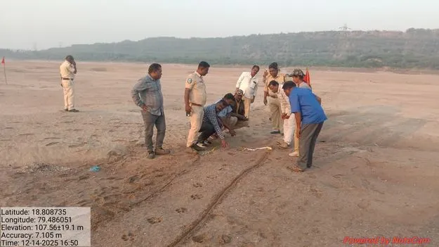 మేడిపల్లి ఓపెన్‌కాస్టులో పులి సంచారం