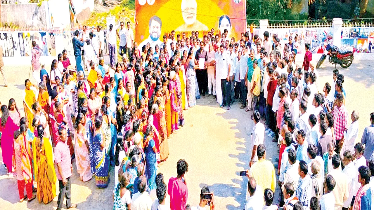 చిట్టివలసను  పంచాయతీగా ఏర్పాటు చేయాలి