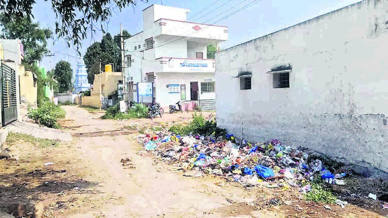 GARBAGE: చెత్తను ఎత్తివేయరూ...