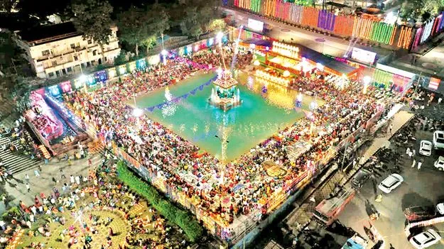 శ్రీగిరిపై కార్తీక సందడి