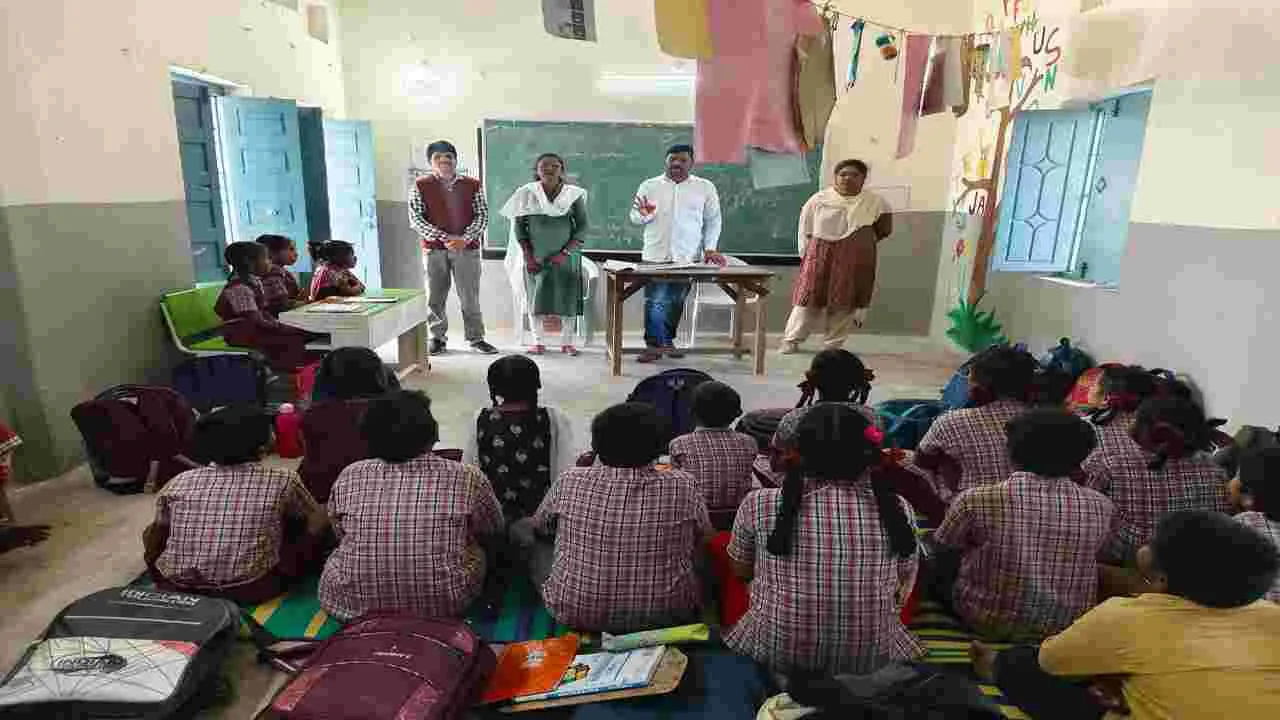 బాల్య వివాహ ముక్తి భారత్‌పై విద్యార్థులకు అవగాహన