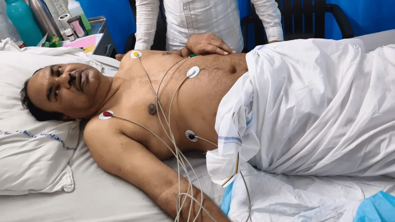 మందులు వికటించి ఓవీ రమణకు అస్వస్థత