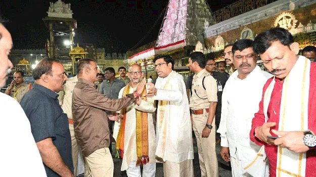 నేడు తిరుమలకు రాష్ట్రపతి రాక 