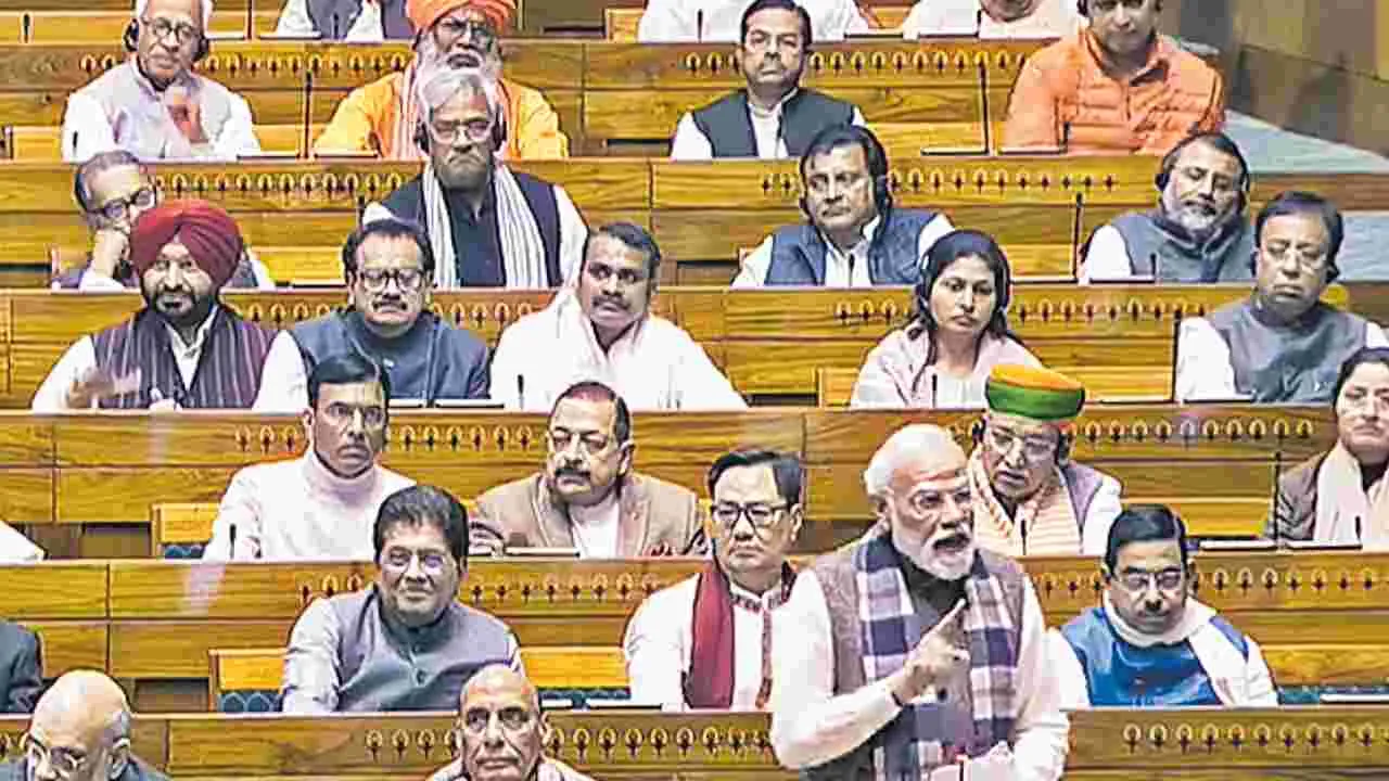 PM Modi accused Nehru: వందేమాతరానికి నెహ్రూ ద్రోహం