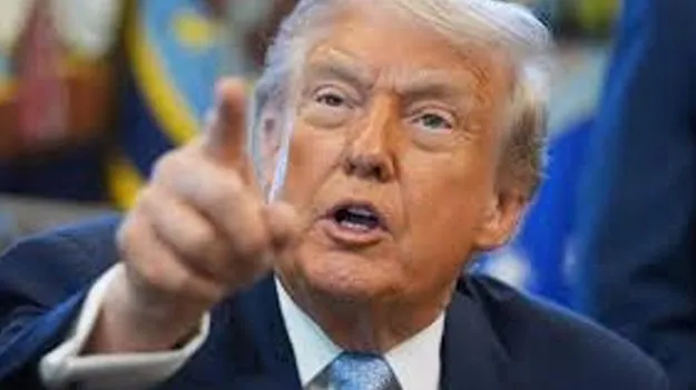 Trump said his voice Became strained: ఆ దేశపు మూర్ఖులపై అరిచా..