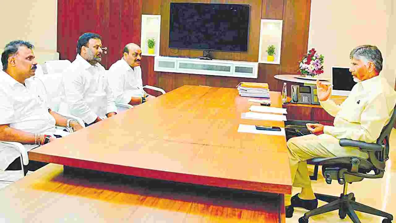 CM Chandrababu Naidu: జిల్లాల పునర్విభజనలోరాజకీయ కోణం లేదు