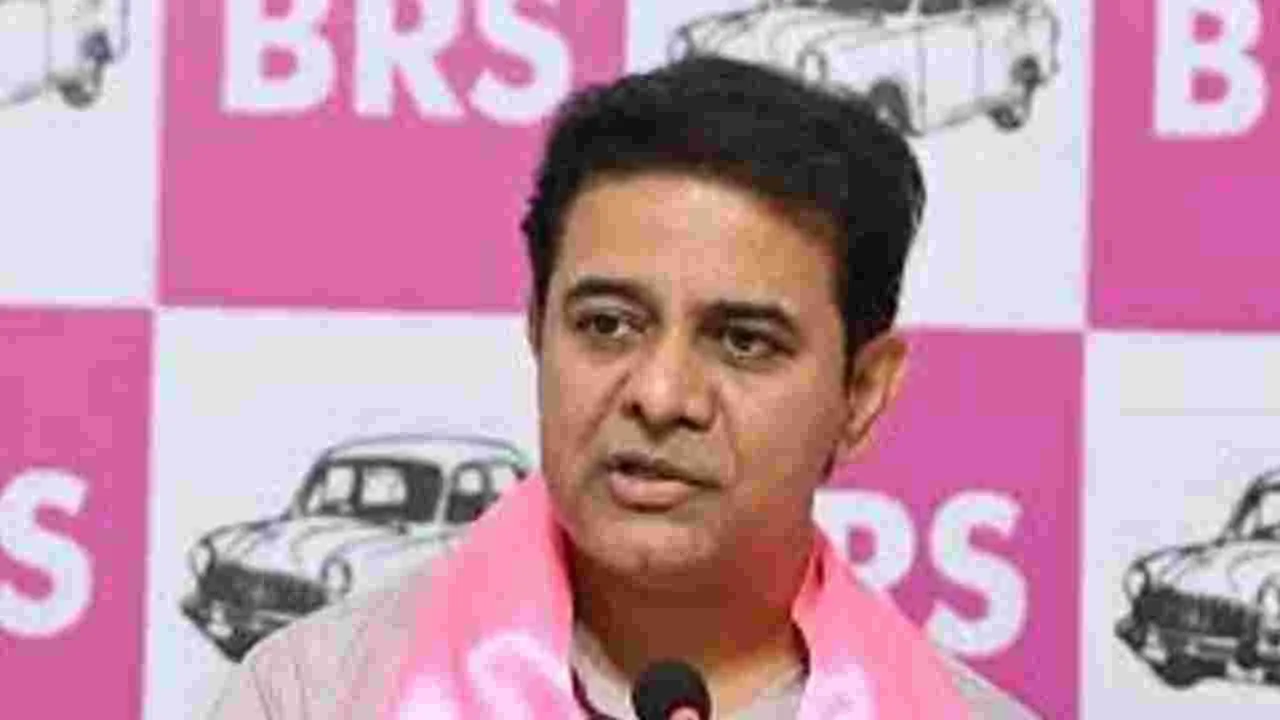 KTR: గజం లక్షన్నర ఉంటే 4 వేలకే కట్టబెట్టే కుట్ర