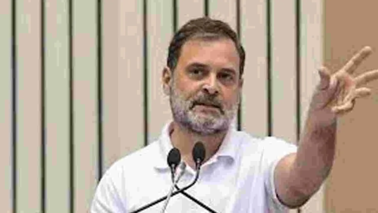Rahul Gandhi : ఓట్‌ చోరీ.. అతిపెద్ద దేశద్రోహ చర్య