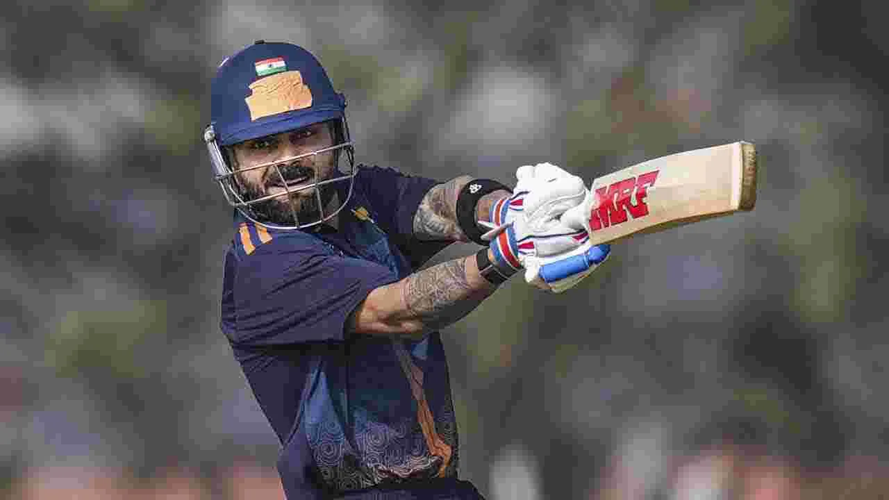 Vijay Hazare Trophy: విరాట్‌ తగ్గేదేలె