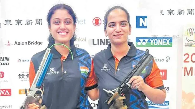 Young shooter: అనుయ అదరగొట్టింది..