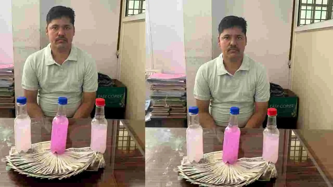 SI Caught Red Handed Taking Bribe: పీడీఎస్‌ బియ్యం అక్రమ రవాణా కేసు నిందితుడి పేరు తీసేందుకు 30 వేలు డిమాండ్‌