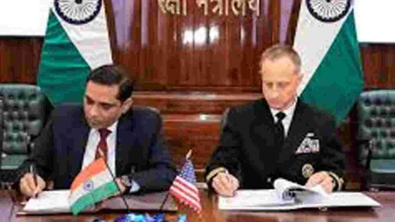 India US Defense Deal: అమెరికాతో రూ.7,995 కోట్ల రక్షణ ఒప్పందం