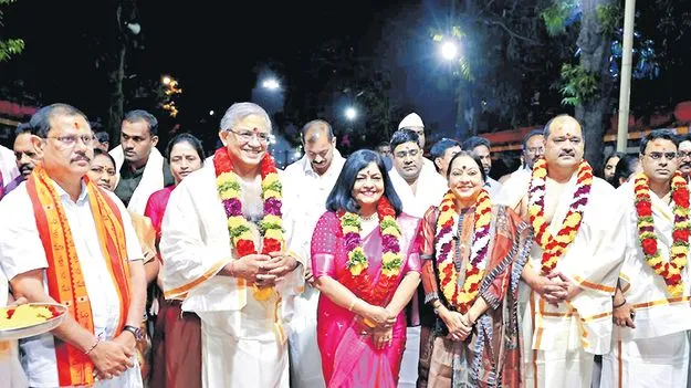 Chief Election Commissioner G. Janesh Kumar: మల్లన్న సేవలో సీఈసీ జ్ఞానేశ్‌ కుమార్‌ 