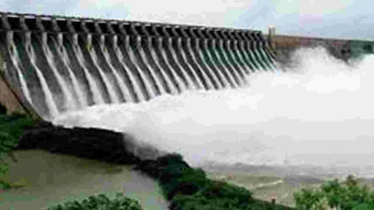 Krishna river water: కృష్ణా జలాల వినియోగం.. 650.44 టీఎంసీలు