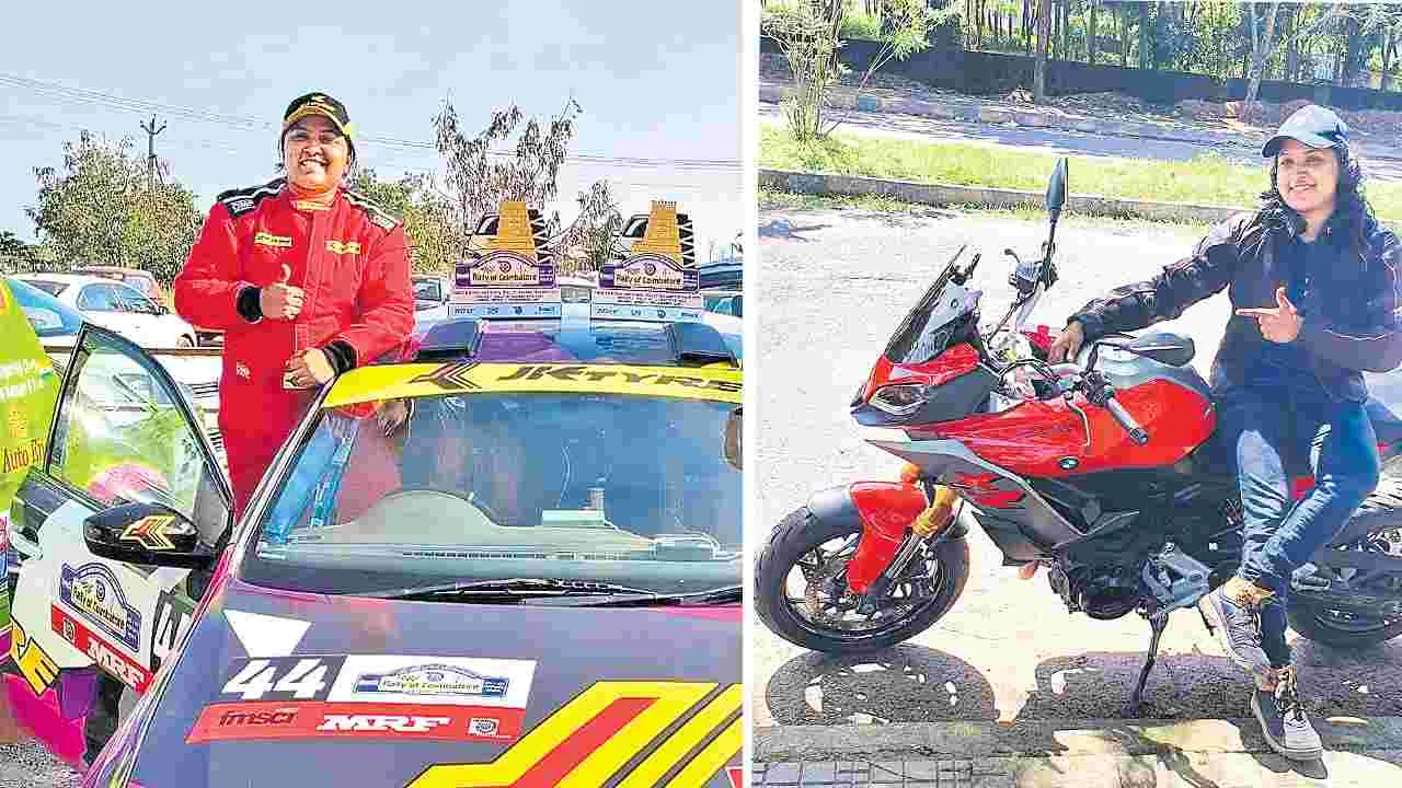 Athira Murali Keralas first woman rally driver: వేగం ఆమె ట్రాక్‌