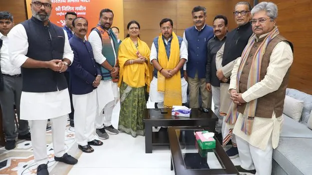 President Nitin Nabin: నితిన్‌ నబీన్‌తో బీజేపీ తెలంగాణ ఎంపీల భేటీ