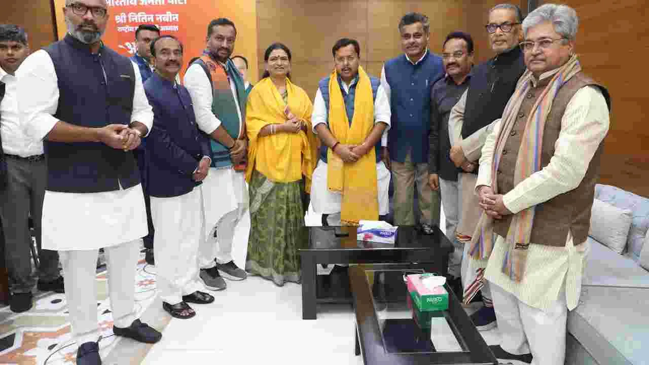 President Nitin Nabin: నితిన్‌ నబీన్‌తో బీజేపీ తెలంగాణ ఎంపీల భేటీ