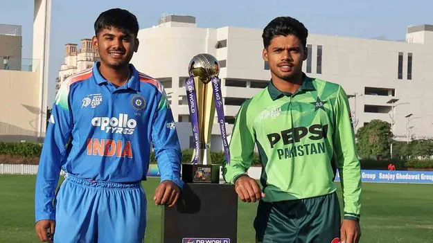 Ind Vs Pak: చెలరేగిన సమీర్ మిన్హాస్.. భారత్ టార్గెట్ 348