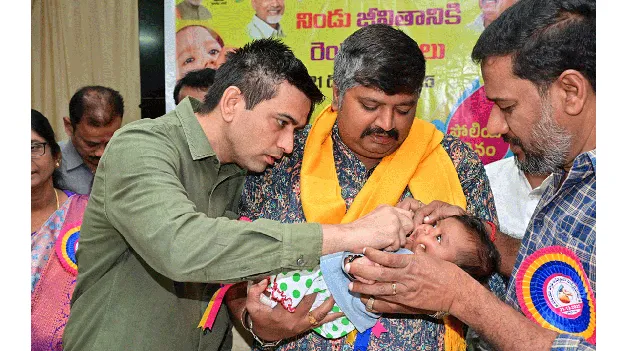  88.36శాతం పల్స్‌పోలియో 