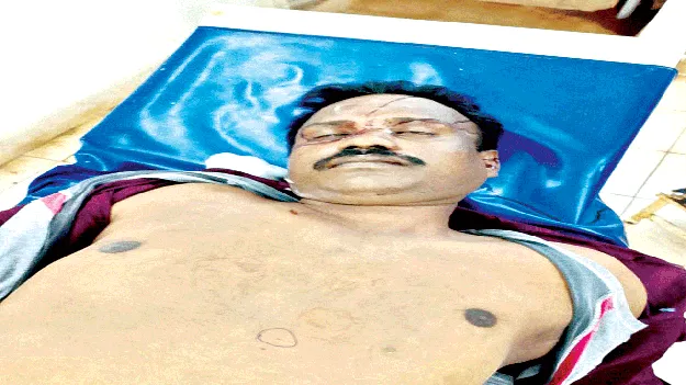 రోడ్డు ప్రమాదంలో వ్యక్తి మృతి