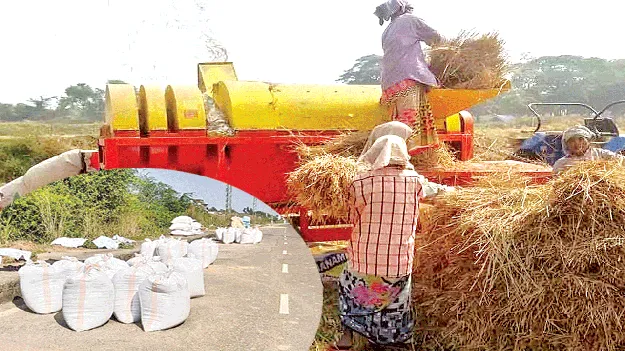 ధాన్యం కొనుగోలులో దళారుల దందా