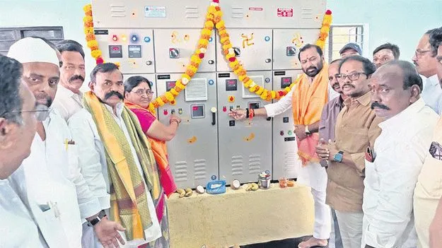 తాగునీటి పంప్‌హౌస్‌ ప్రారంభం