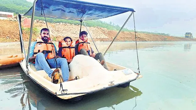 వినోదాల వేదిక తాజంగి జలాశయం 