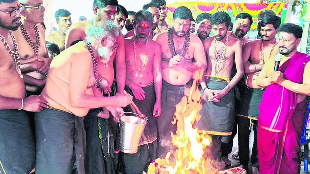 GOD:  ఘనంగా ఆయ్యప్పస్వామి కన్నెపూజ
