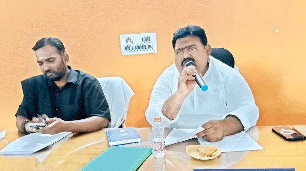  సమస్యల పరిష్కారానికి కృషి చేయండి : చైర్మన