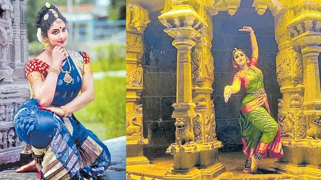 Young Kuchipudi dancer Himansi Choudary: కోవెలలో దీపంలా