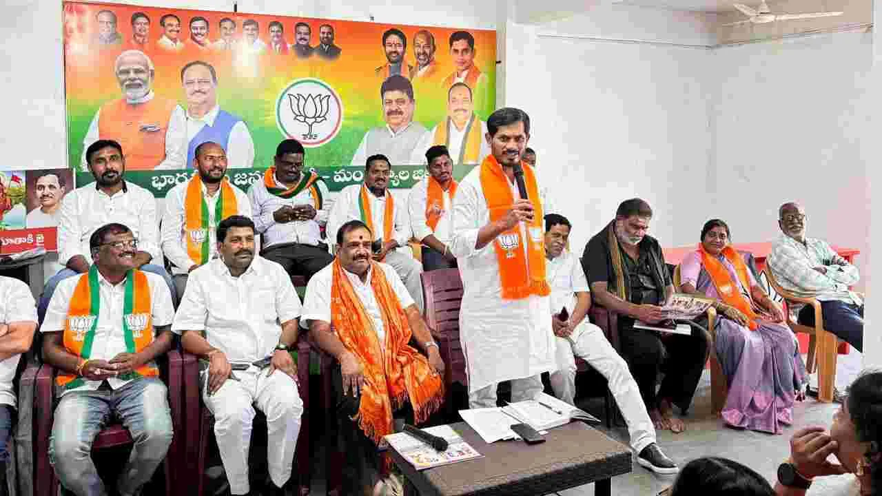 మంచిర్యాల కార్పొరేషన్‌లో..  ఎగిరేది కాషాయ జెండానే