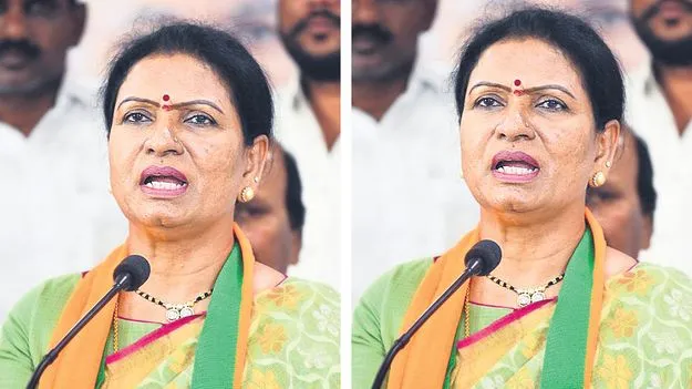 DK Aruna: వేలం పాటలపై ఈసీ ఏం చేస్తోంది