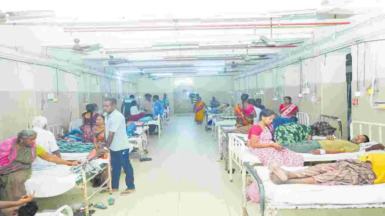 ఆసుపత్రులక్యూ!