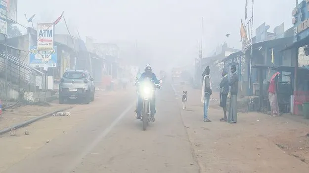 కమ్మేసిన పొగమంచు 