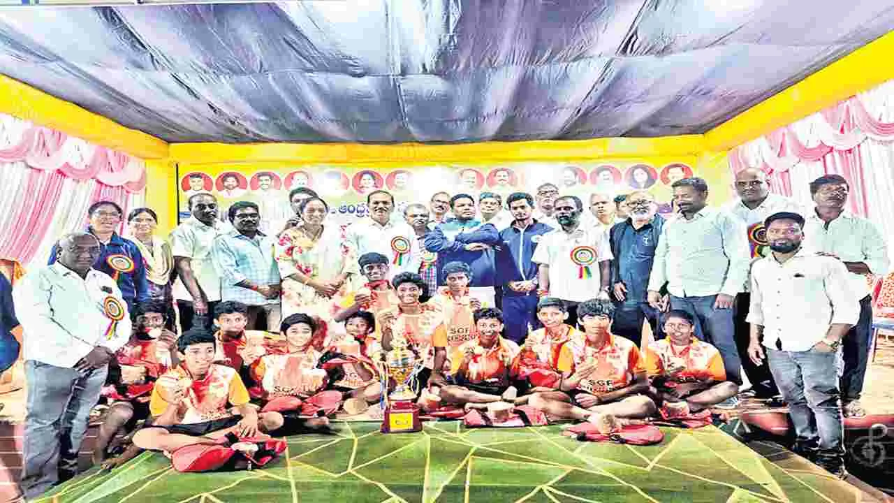 ముగిసిన రాష్ట్రస్థాయి ఖోఖో పోటీలు