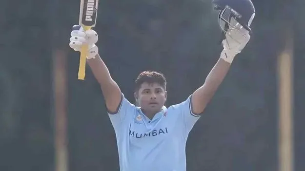 Vijay Hazare Trophy: సర్ఫరాజ్ ఖాన్ భారీ శతకం.. గోవా టార్గెట్ 445