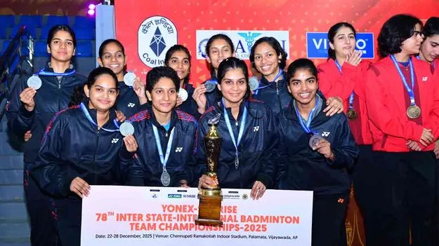 National Senior Badminton Championships: మహిళల రన్నరప్‌ ఏపీ