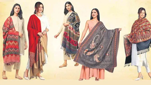 Winter Fashion Stylish Shawls: చలికి చెక్‌ పెట్టే శాలువా