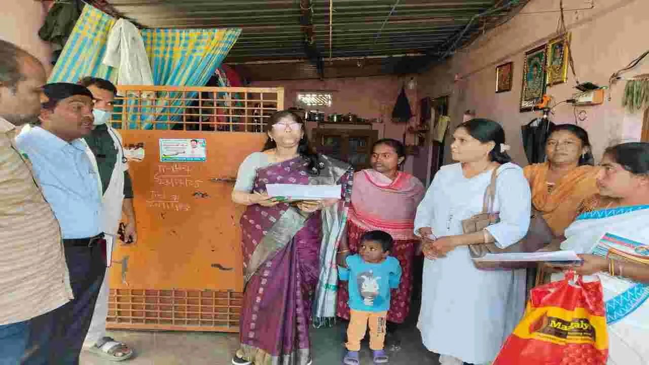 Peddapalli: ఇంటింటి సర్వేలు ఎంతో కీలకం