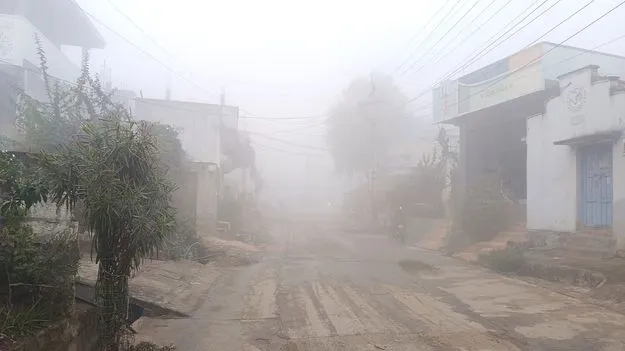  Karimnagar:  జిల్లాపై మంచు దుప్పటి