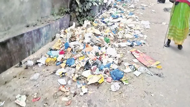 kumaram bheem asifabad- ఎక్కడి చెత్త అక్కడే