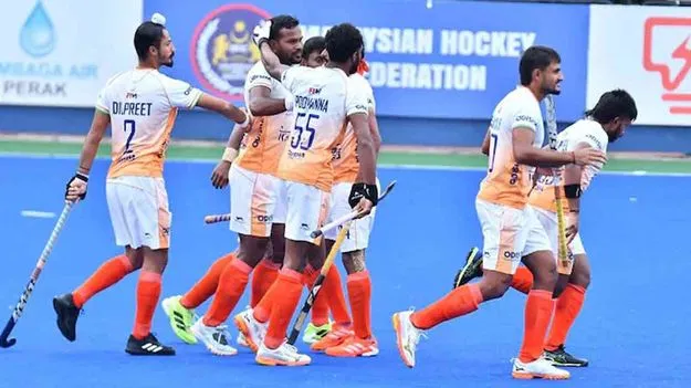 Junior Hockey World Cup: మన కుర్రాళ్ల గోల్స్‌ వర్షం 