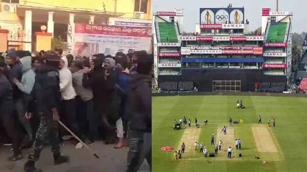 Ind Vs SA T20: టికెట్ల కోసం ఎగబడ్డ జనం.. వీడియో వైరల్