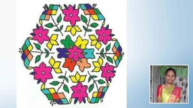 ముత్యాల ముగ్గు: Muggu Designs In Pearl Kolam Patterns: 