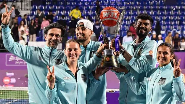 World Tennis League: కైట్స్‌ ఖాతాలో తొలి డబ్ల్యూటీఎల్‌ టైటిల్‌