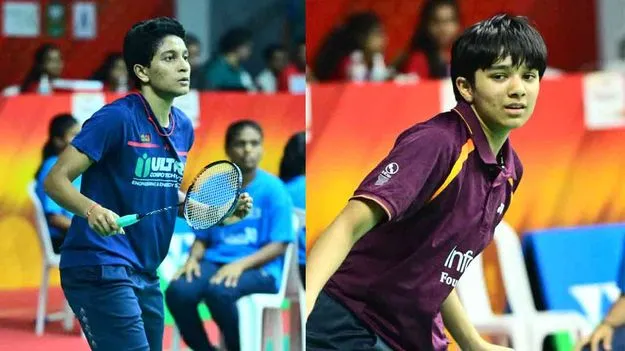 National Senior Badminton Championship: ఫైనల్లో చరిష్మా, గీతన్వి