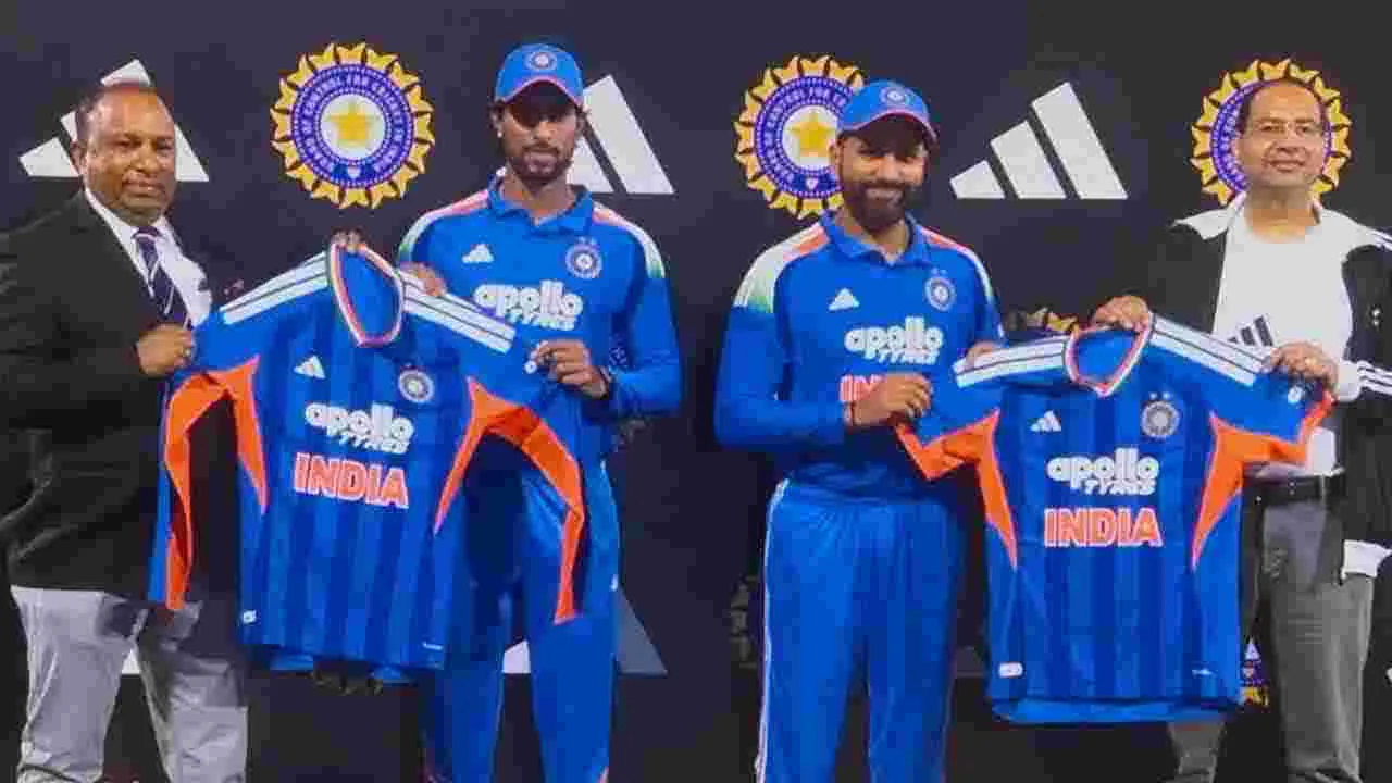 India T20 World Cup Jersey: టీ20 వరల్డ్‌కప్‌ జెర్సీ ఆవిష్కరణ