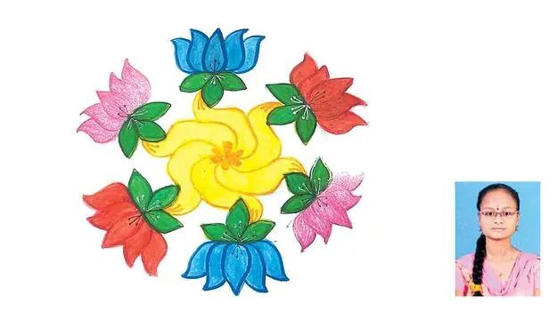 Telugu Pearl Kolam Designs: ముత్యాల ముగ్గు
