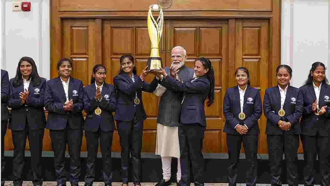 Blind Womens  T20 Cricket: మీ విజయం భావి తరాలకు స్ఫూర్తి
