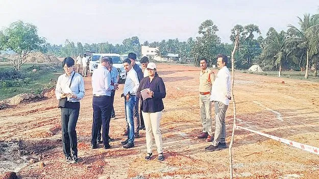 నక్కపల్లికి నిప్పన్‌ కంపెనీ ప్రతినిధులు